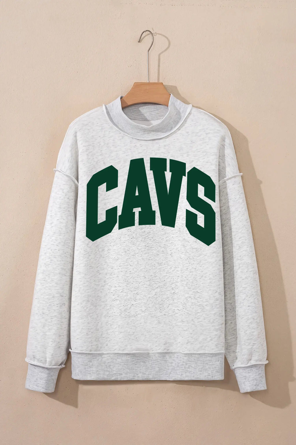 Custom Reversible Mock Neck Sweatshirt