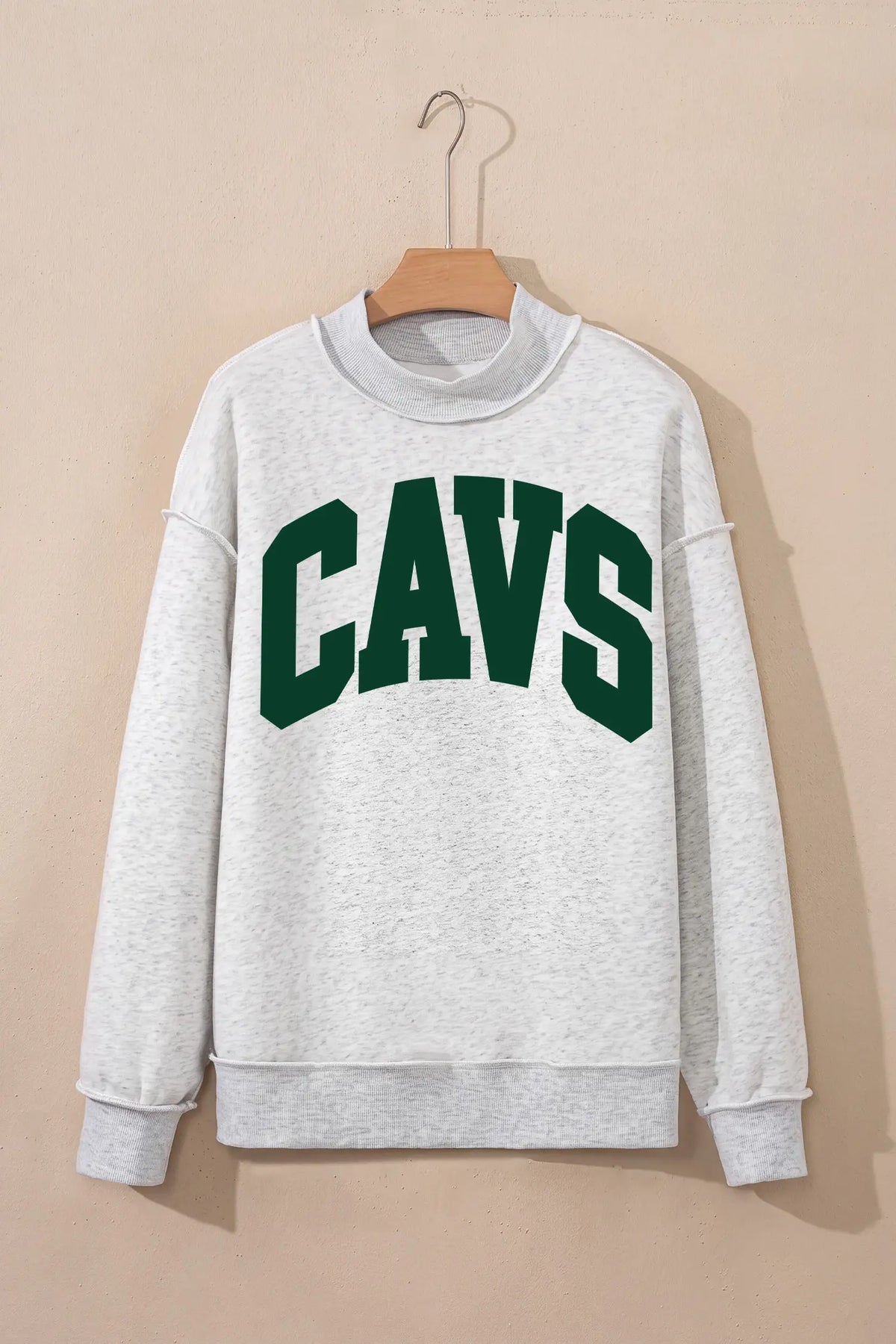 Custom Reversible Mock Neck Sweatshirt
