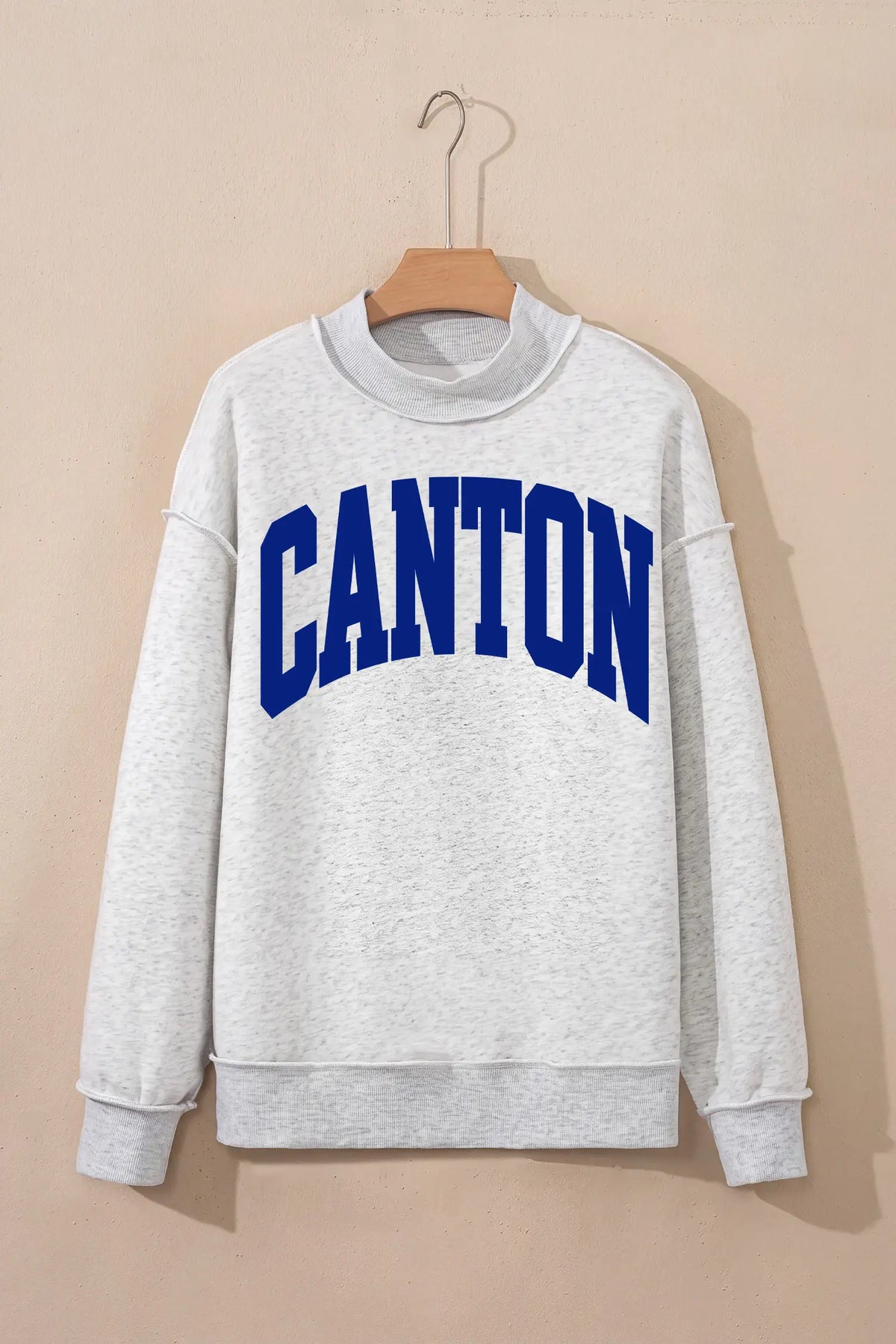 Custom Reversible Mock Neck Sweatshirt
