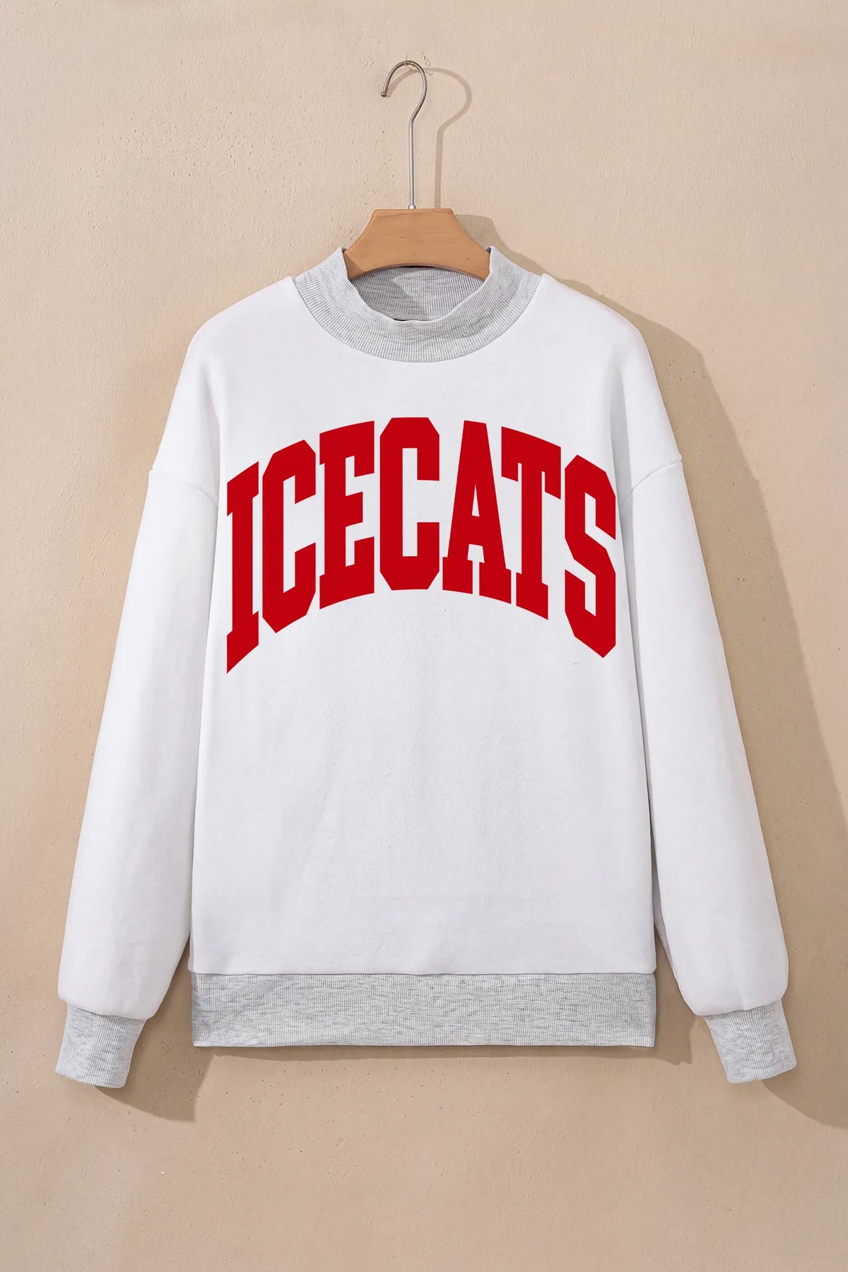Custom Reversible Mock Neck Sweatshirt