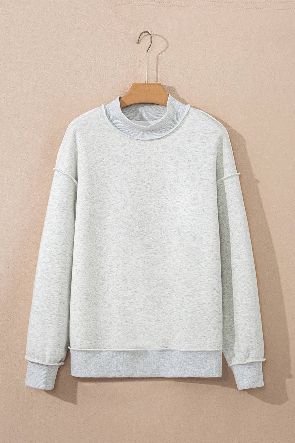 Custom Reversible Mock Neck Sweatshirt