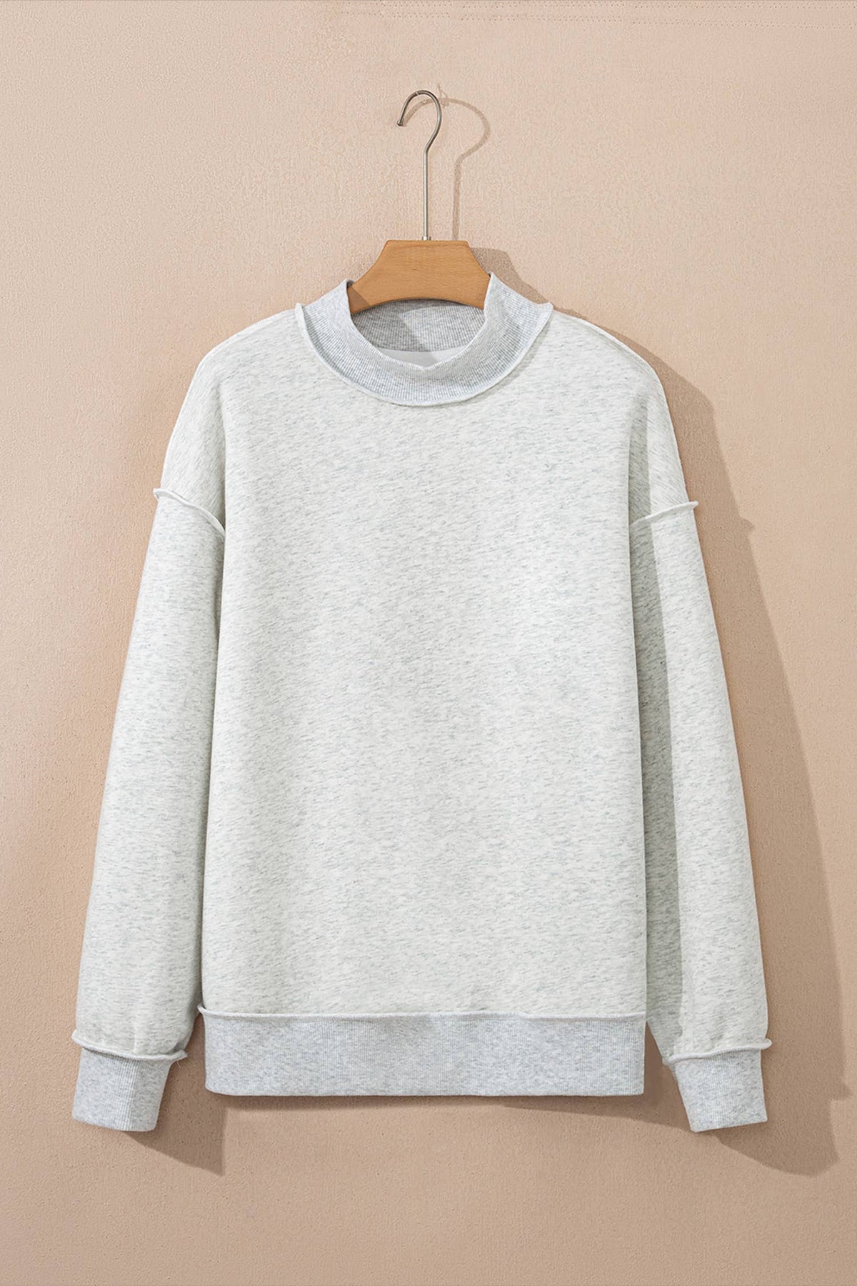 Custom Reversible Mock Neck Sweatshirt