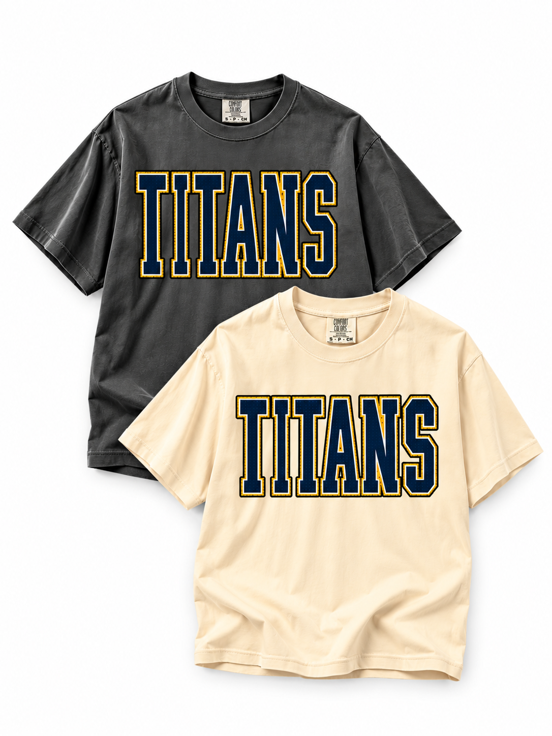 Tea Titans Dots Boxy T