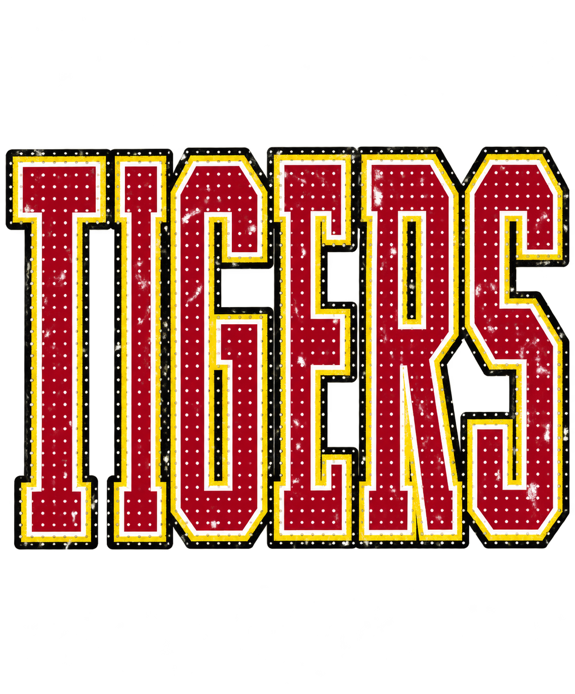 Harrisburg Tigers Dots Boxy T