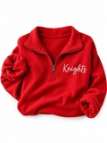 Custom Embroidered Team Quarter-Zip Pullover