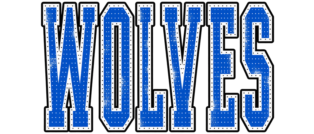 H-LP Wolves Dots Boxy T