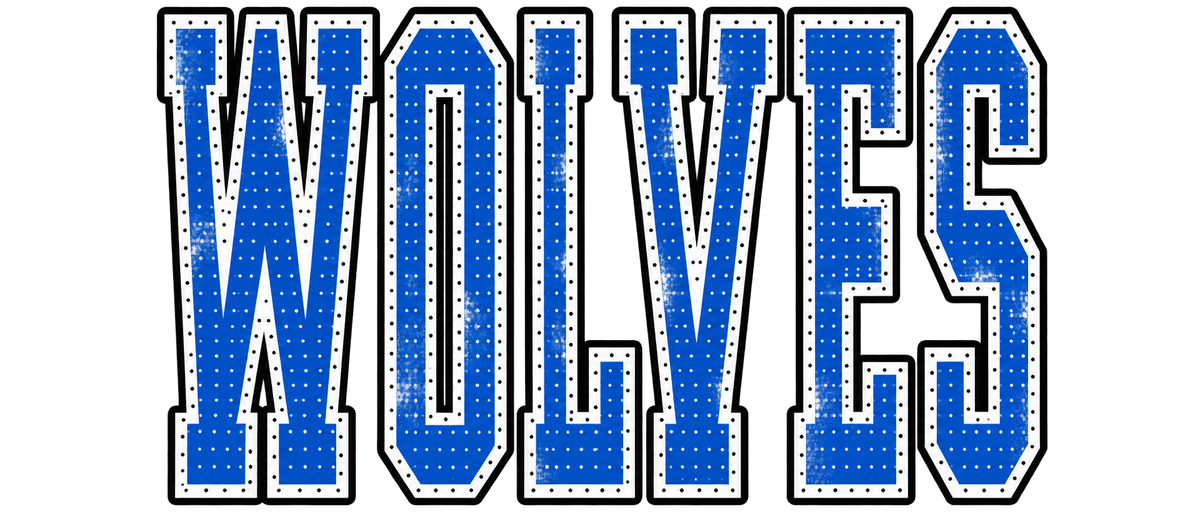 H-LP Wolves Dots Boxy T