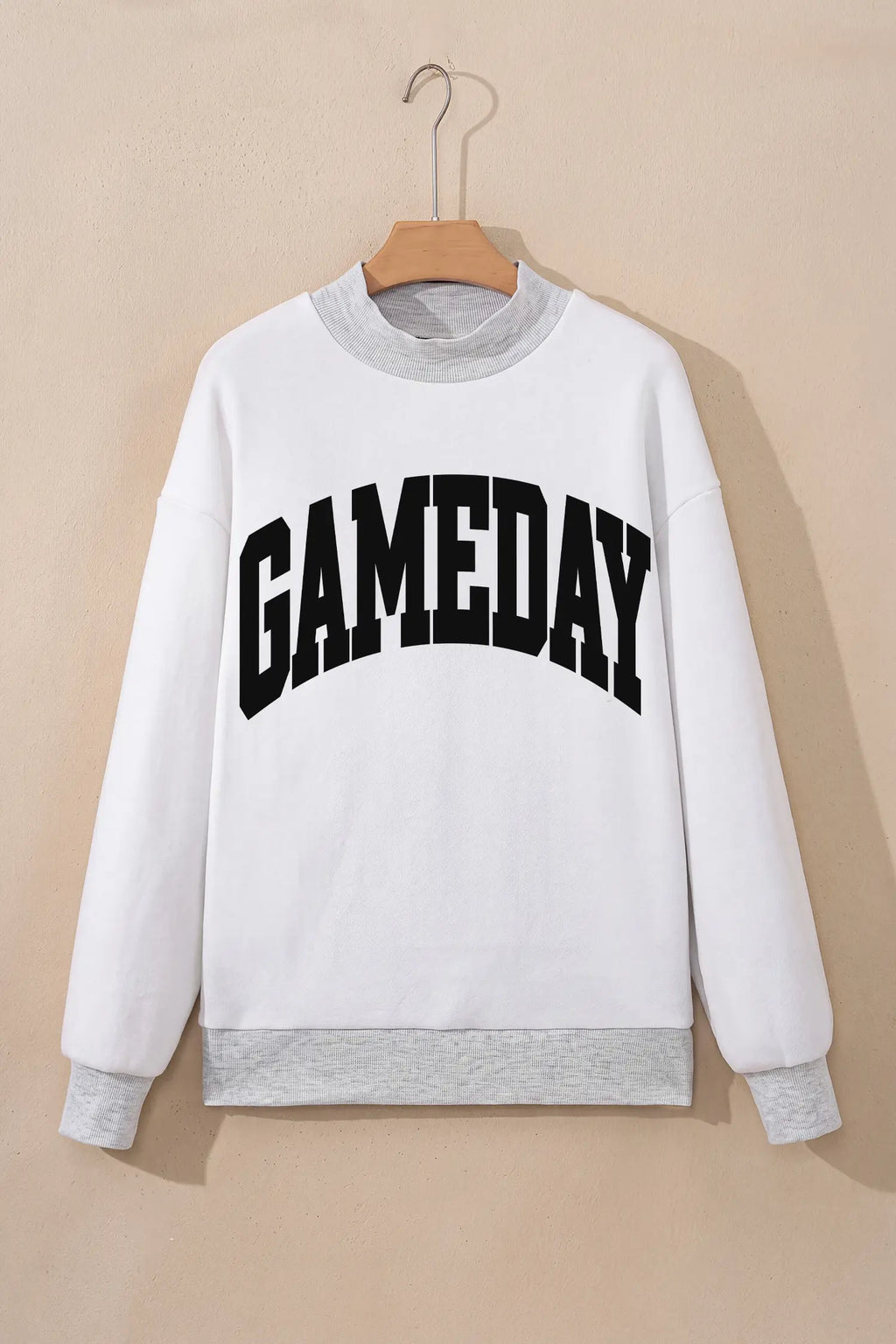 Custom Reversible Mock Neck Sweatshirt