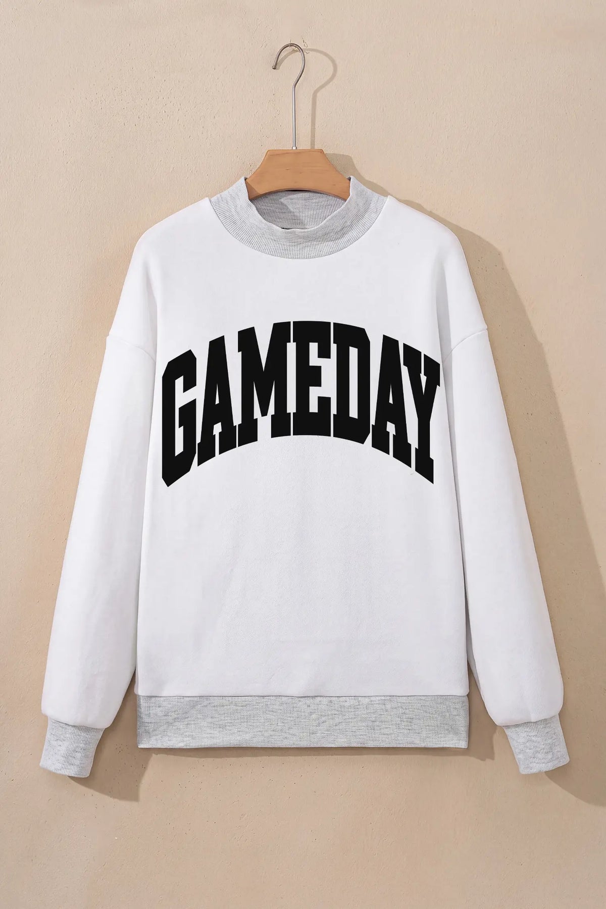 Custom Reversible Mock Neck Sweatshirt