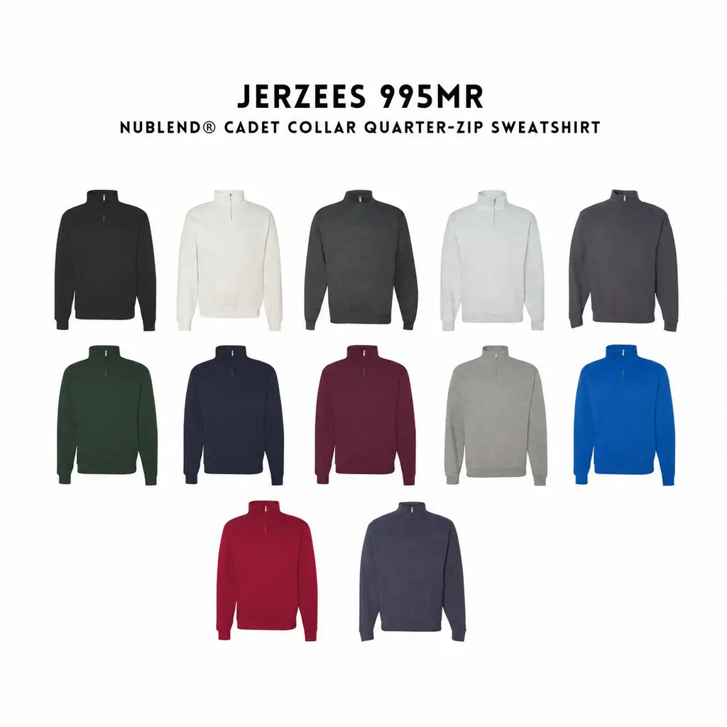 Custom Embroidered Team Quarter-Zip Pullover