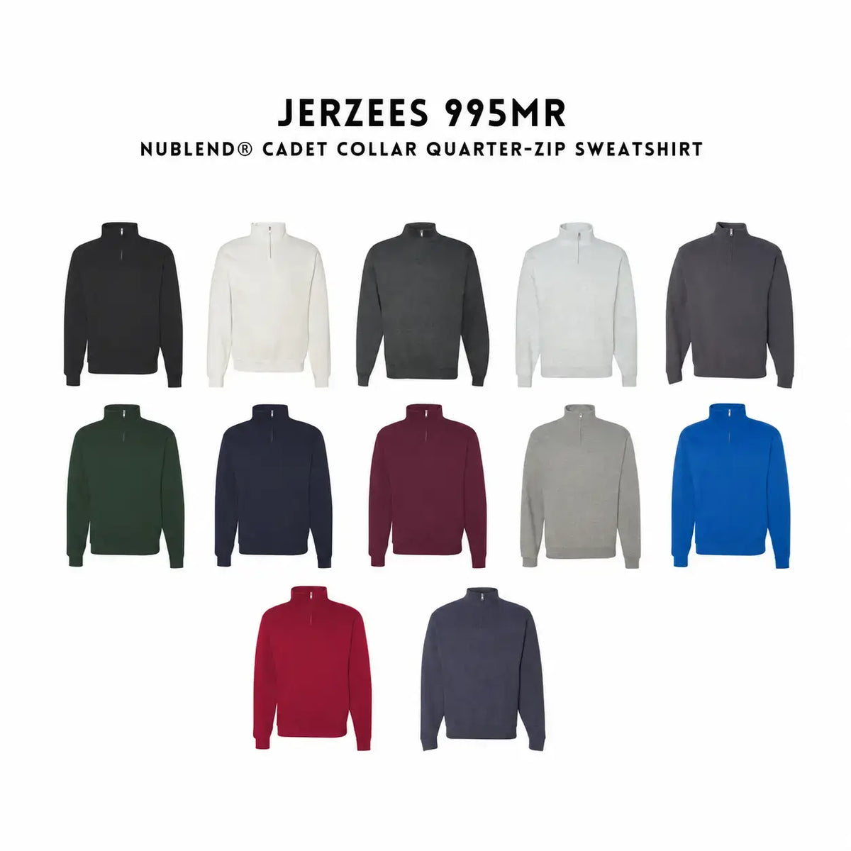 Custom Embroidered Team Quarter-Zip Pullover